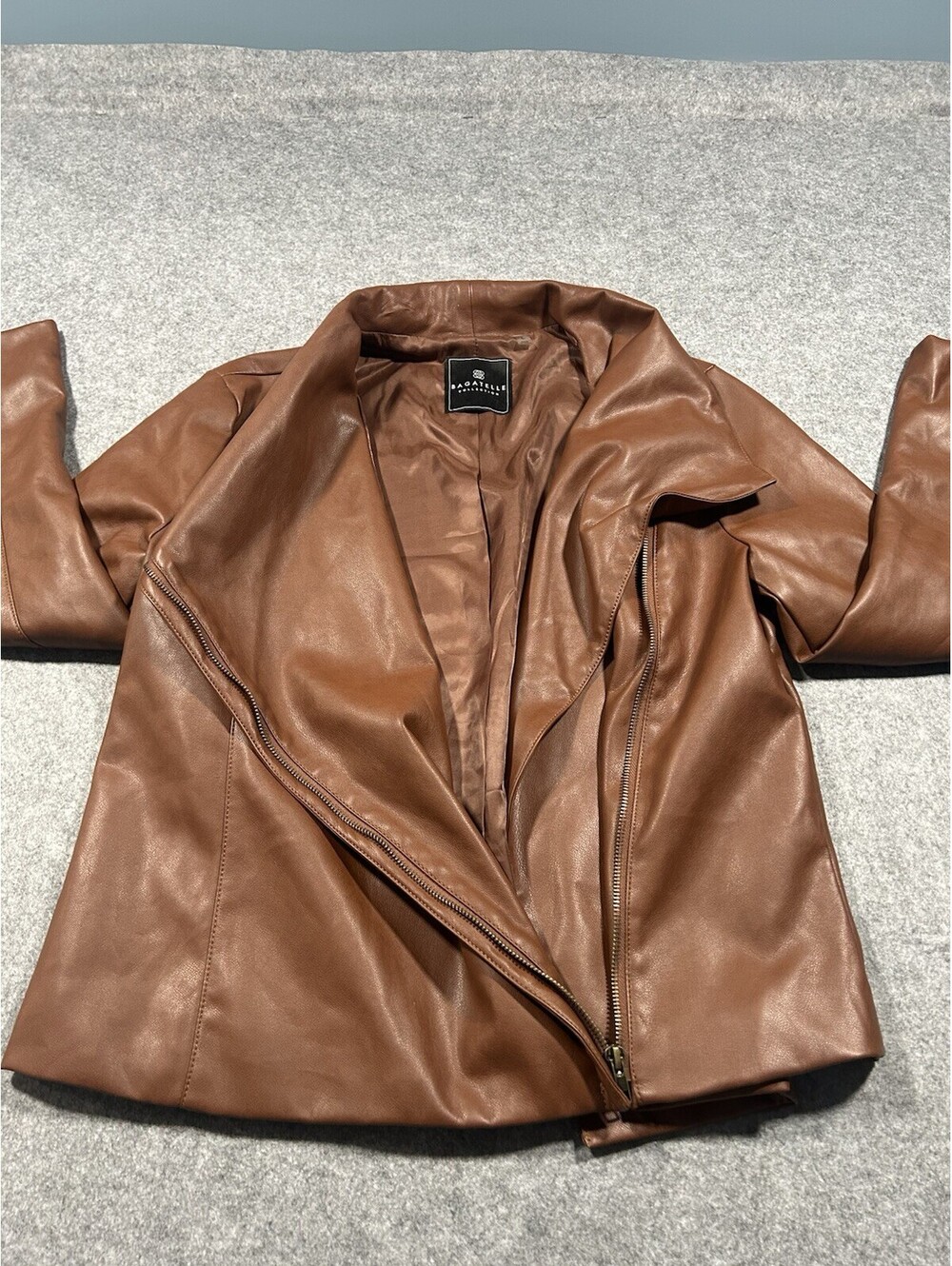 Faux Leather Jacket - Picture 2 of 7